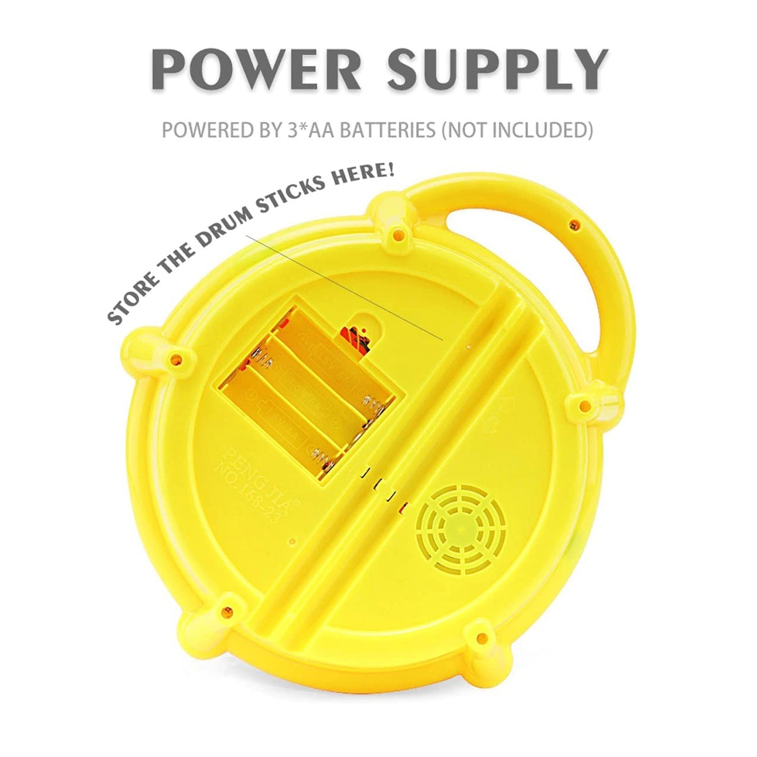 Flash Drum Toy – Colorful Musical Drum with Light Effects, Best Gift for Kids