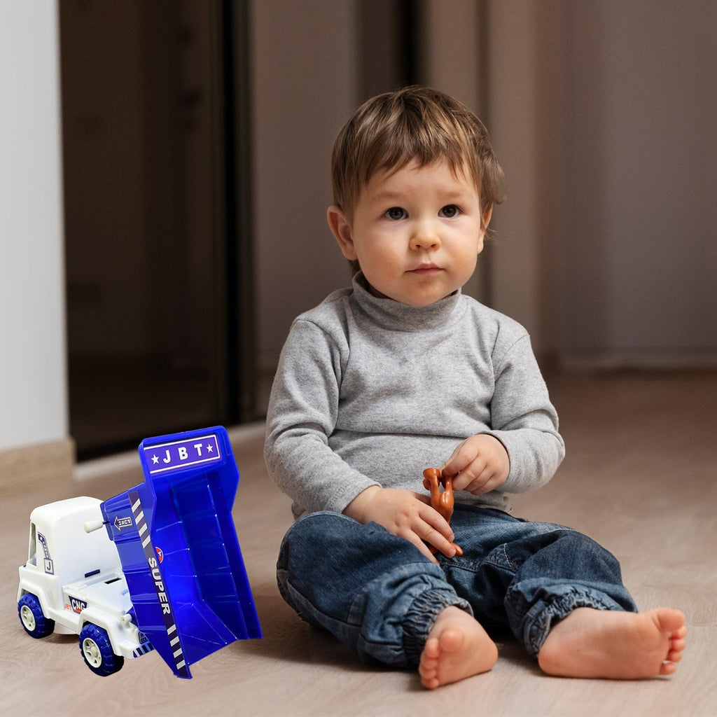 Big Friction Powered Dumper Truck Toy for Kids