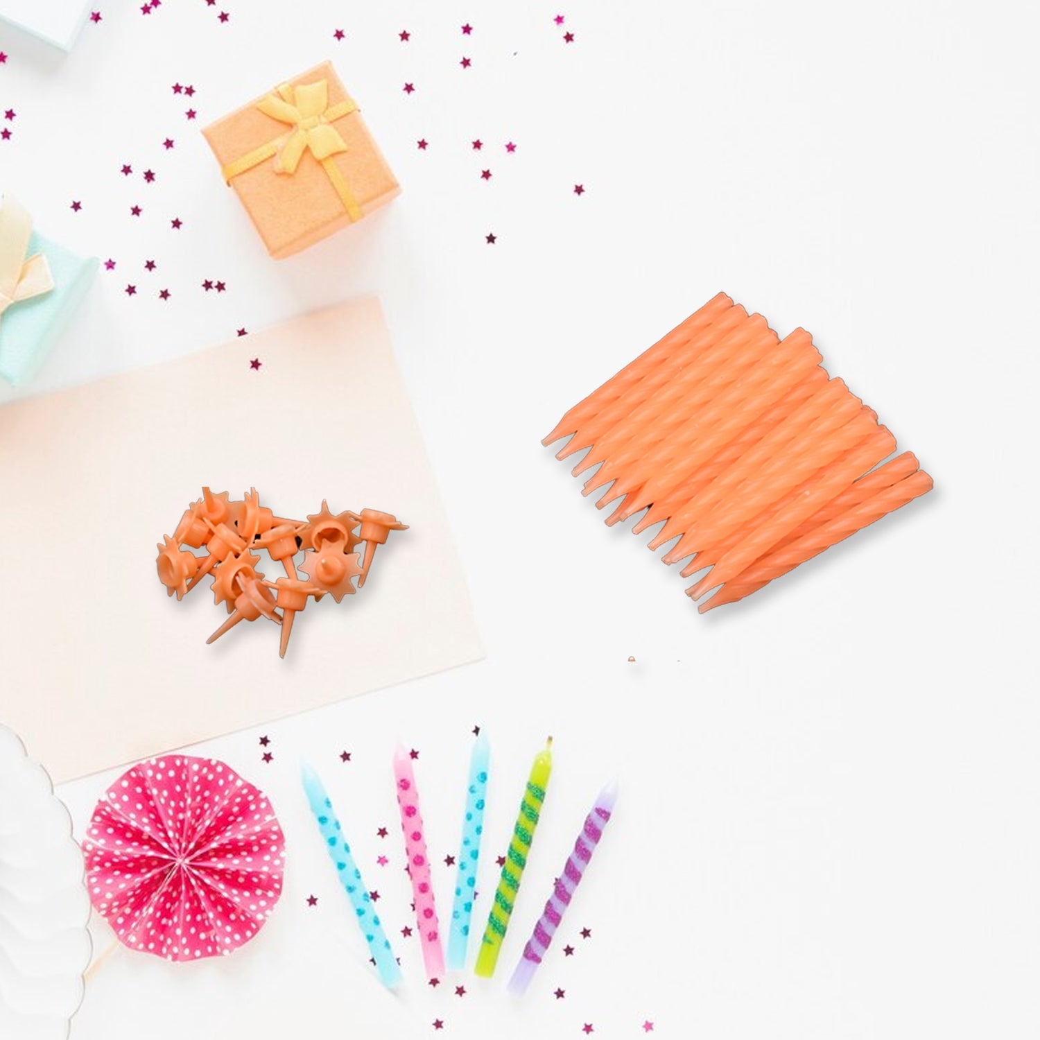 Birthday Party Candles, Diwali (Pack of 24 pcs)