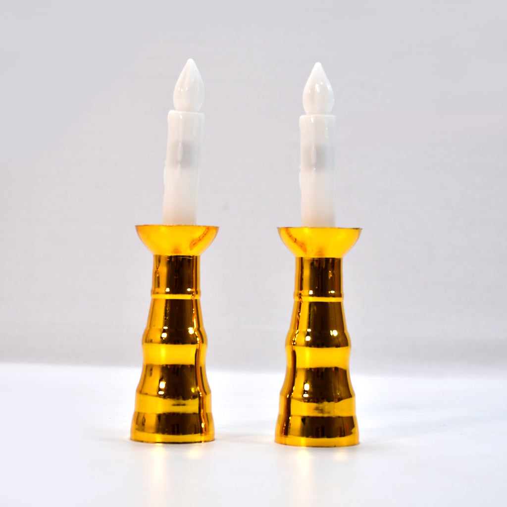 2pcs LED Candle Light Candles Flameless Lamp Indoor Window Decoration Wedding Party Decor Light, Diwali