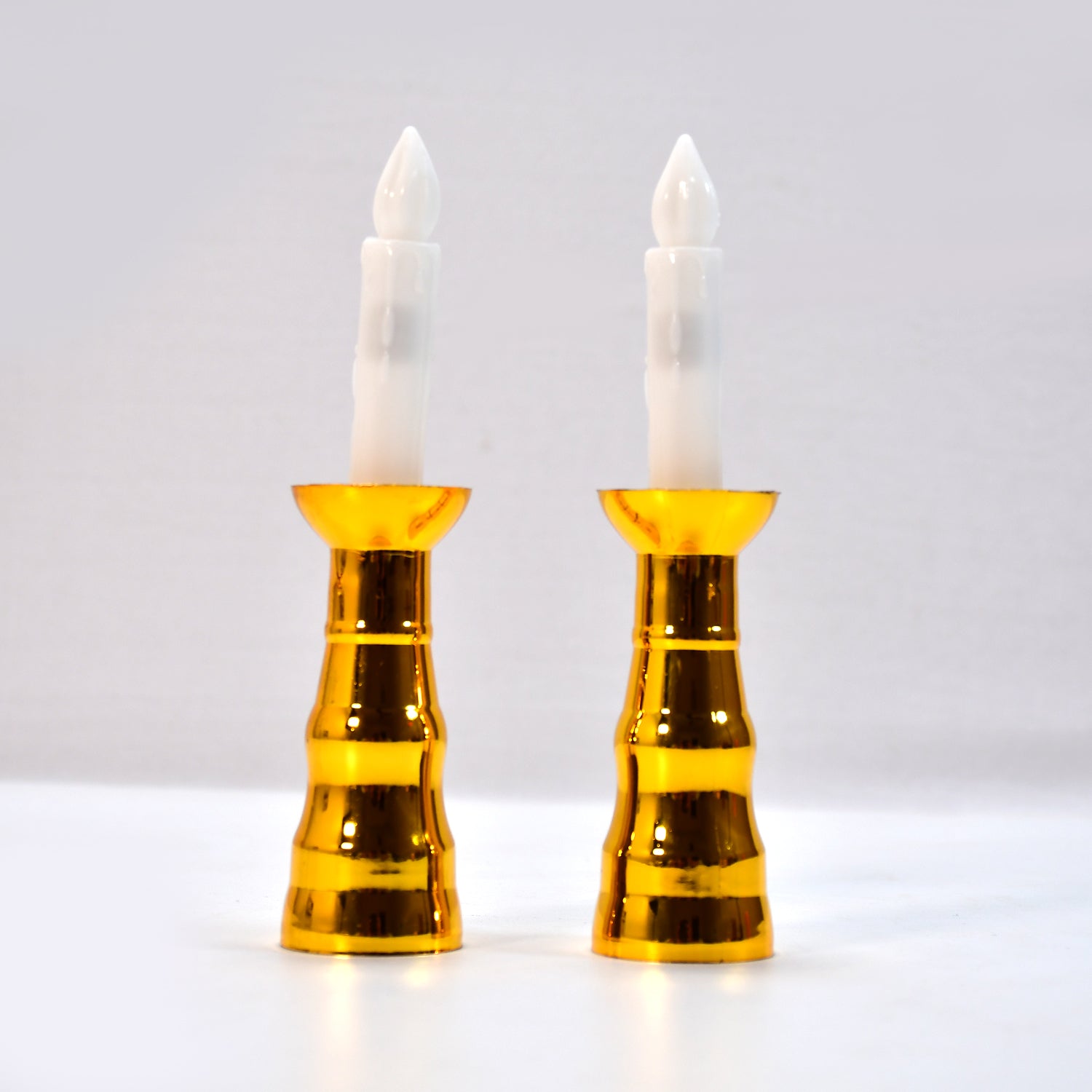 2pcs LED Candle Light Candles Flameless Lamp Indoor Window Decoration Wedding Party Decor Light, Diwali