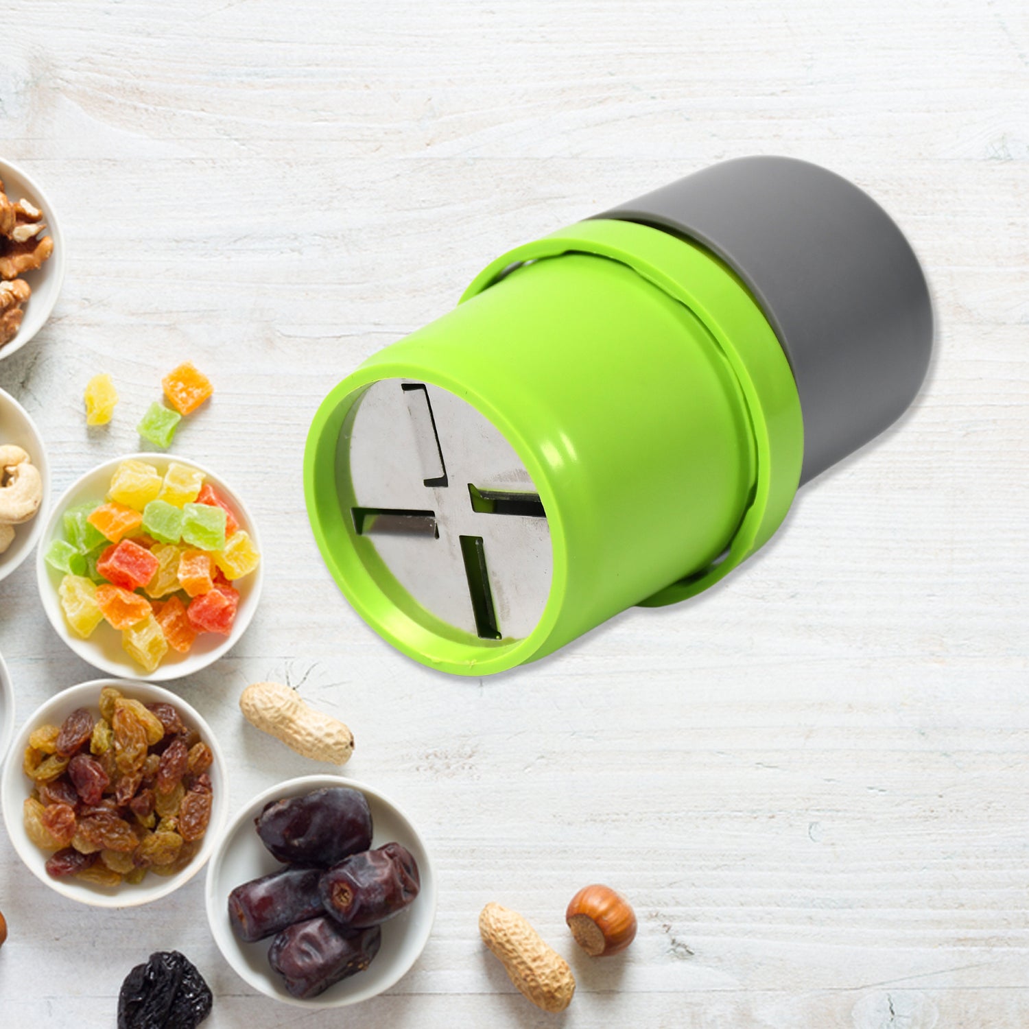 Customize Plastic Dry Fruit and Paper Mill Grinder Slicer - 3-in-1 Blade for Chocolate and Butter, Standard, Multicolor