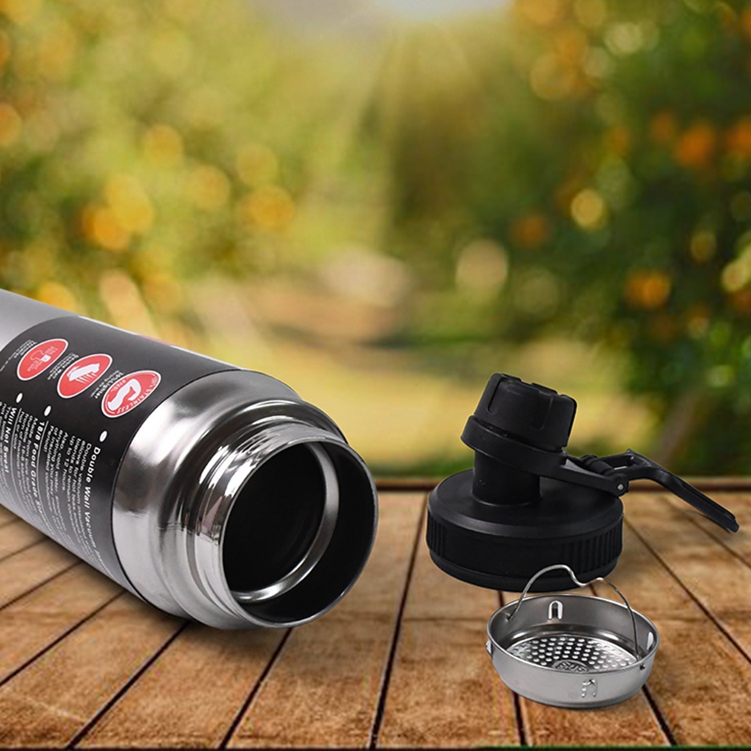 Customize Stainless Steel Double Wall Vacuum-Insulated Drink Water Bottle (800 ML)