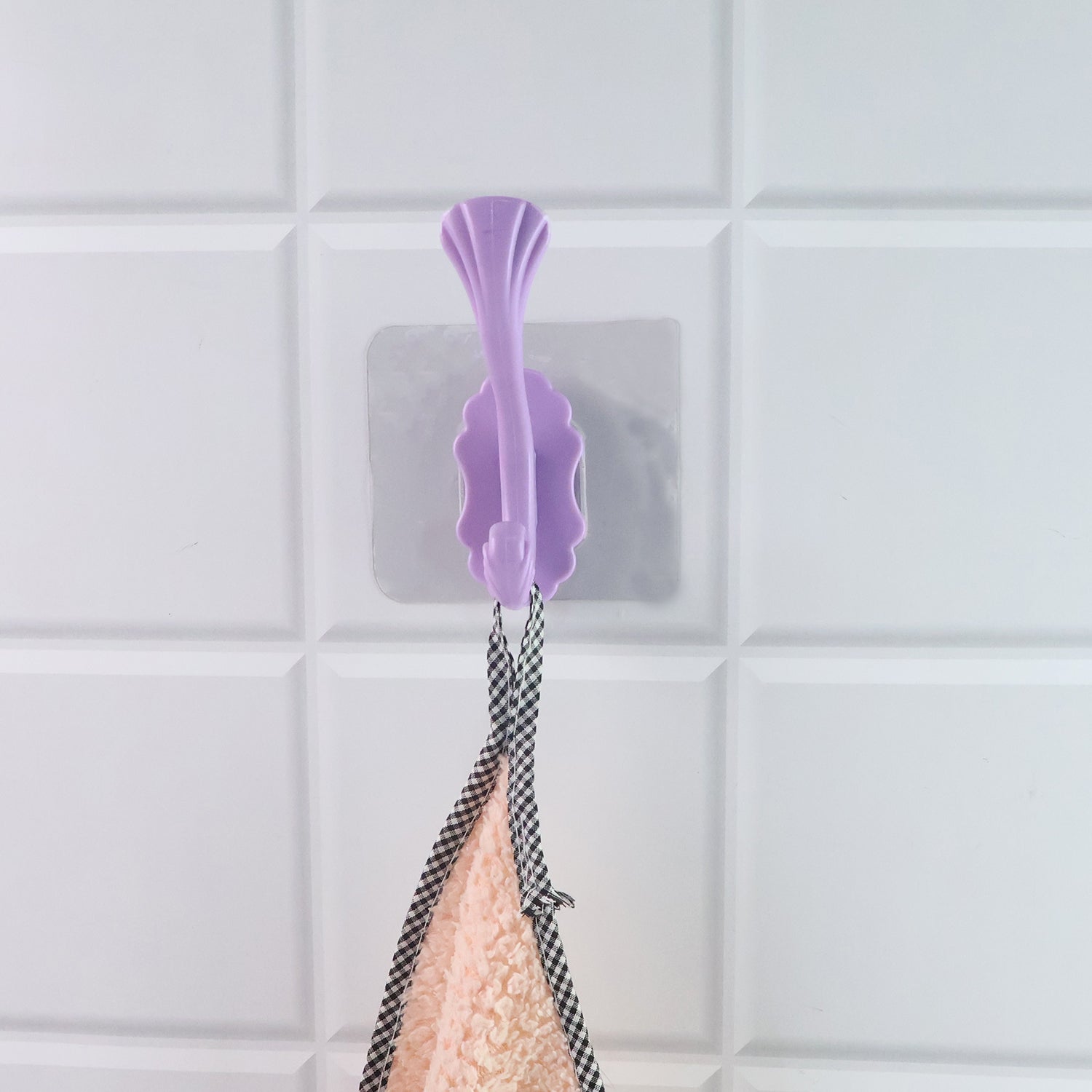 Self-Adhesive Heavy Duty Decorative Wall Hook (1 Pc)