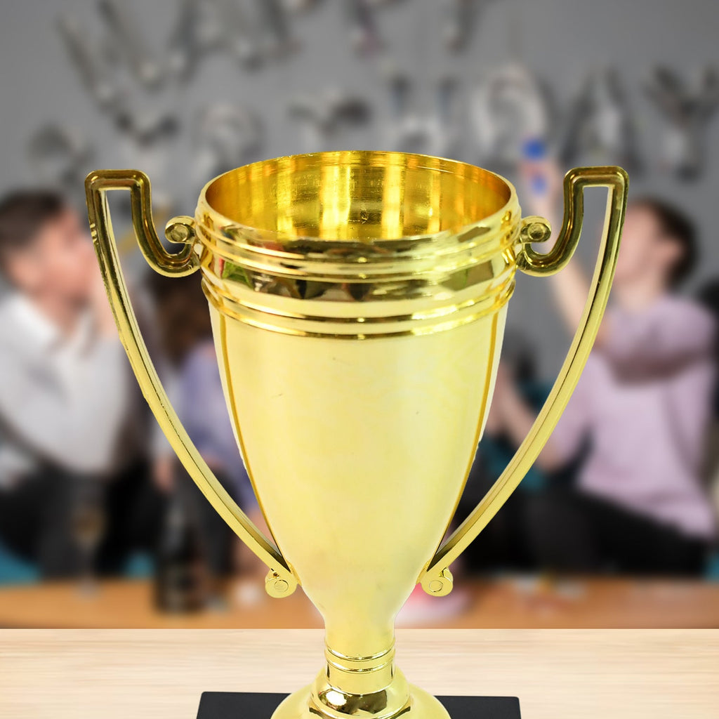 Golden Birthday Trophy – “You Are Great Happy Birthday” Plastic Award with Base