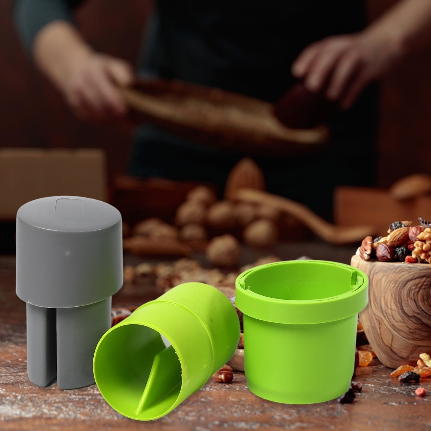 Customize Plastic Dry Fruit and Paper Mill Grinder Slicer - 3-in-1 Blade for Chocolate and Butter, Standard, Multicolor