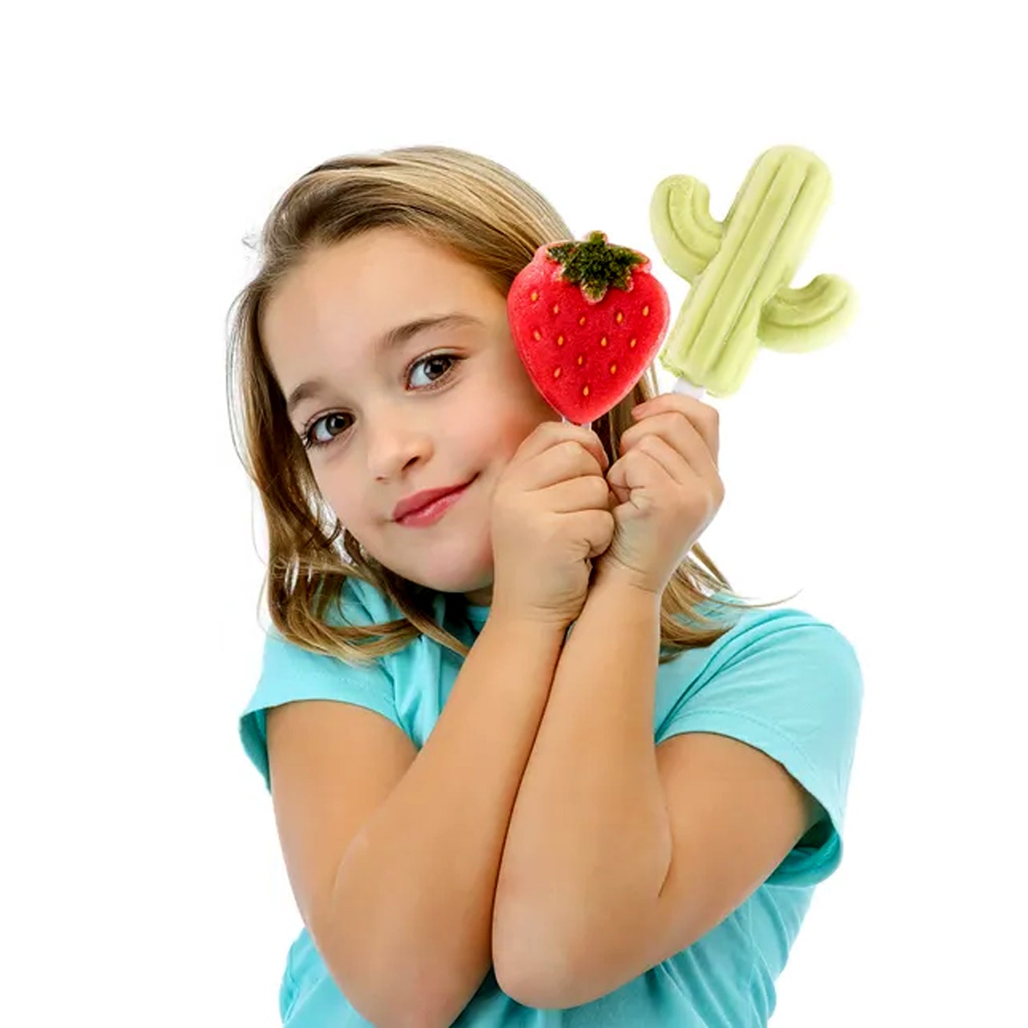 Cactus Shape sicle Molds - Durable Silicone Ice Cream Mould, DIY Ice  Kitchen Tool