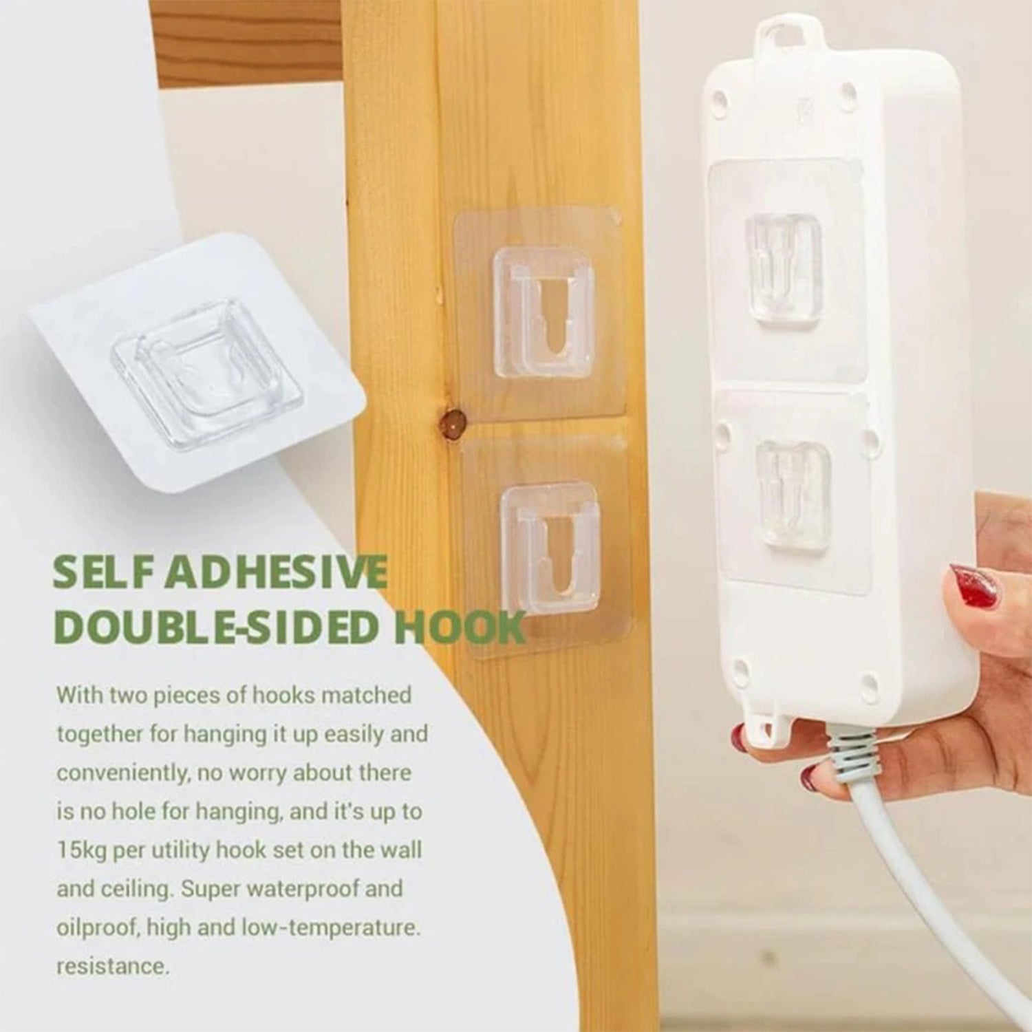 Self Adhesive Female Magic Transparent Sticker