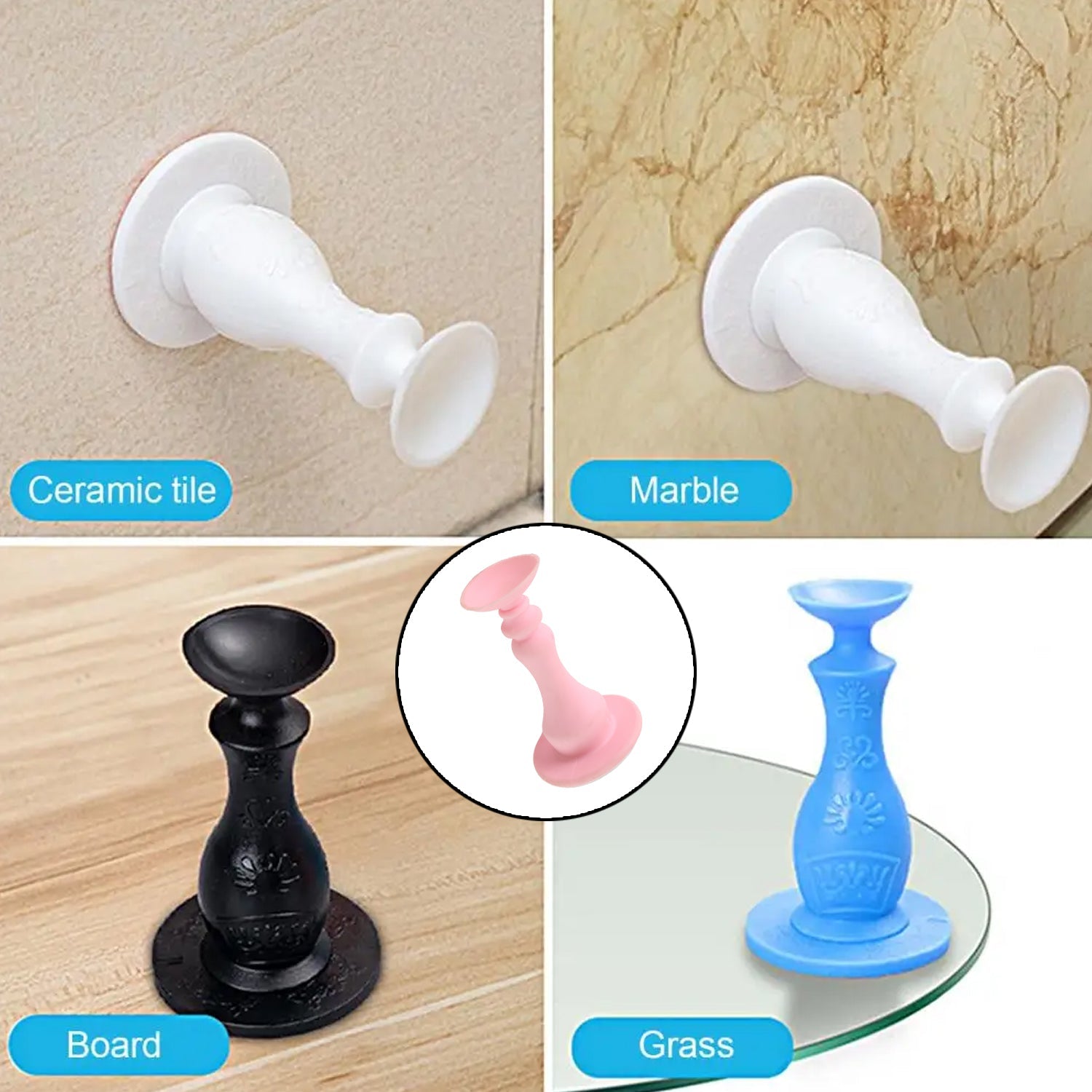 Light Pink Washing Machine Door Holder, Washing Machine Door Stopper (1 Pc)