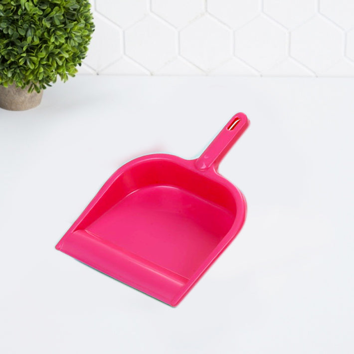 Durable Lightweight Multi Surface Plastic Dustpan with Handle, Supdi