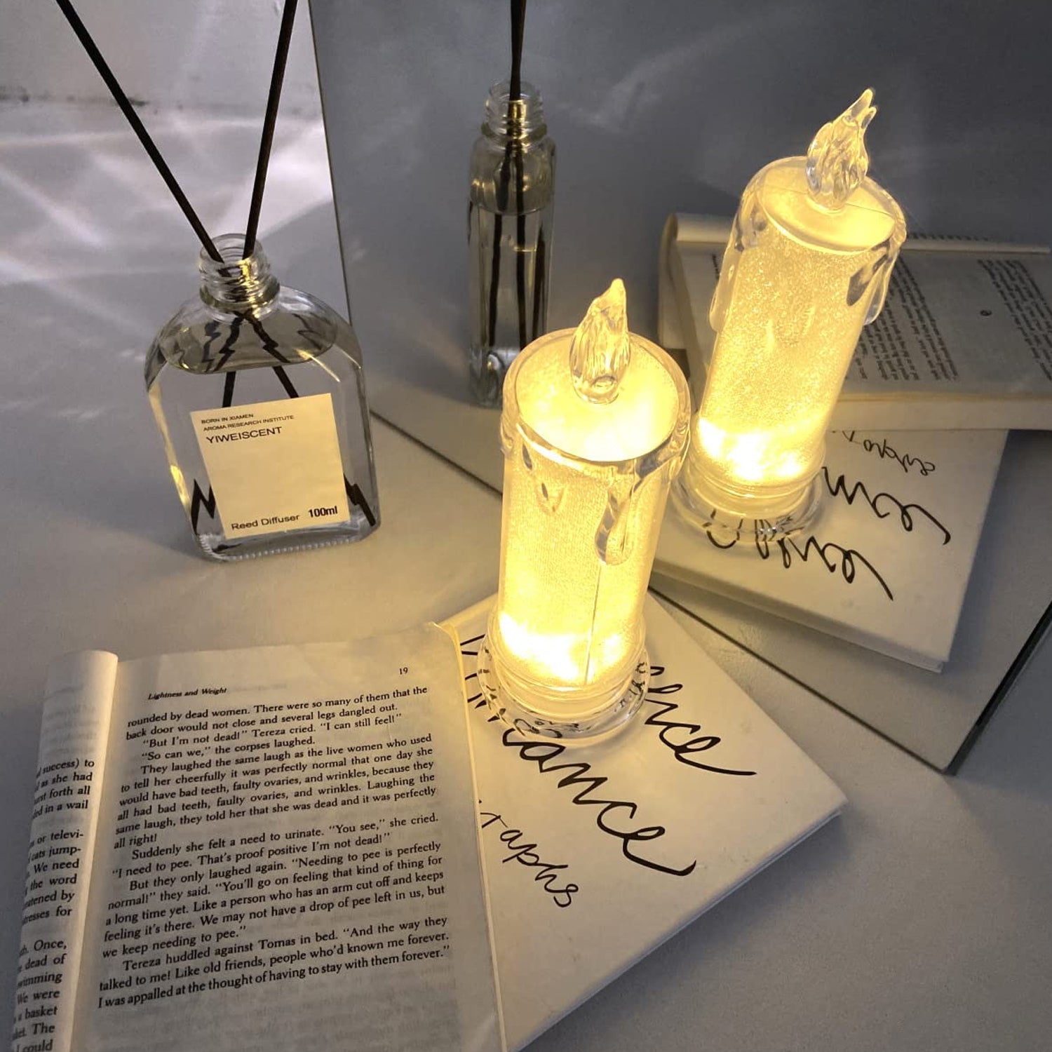 LED Tea Light Candle for Christmas, Festival, Candles, Diwali (1 Pc)