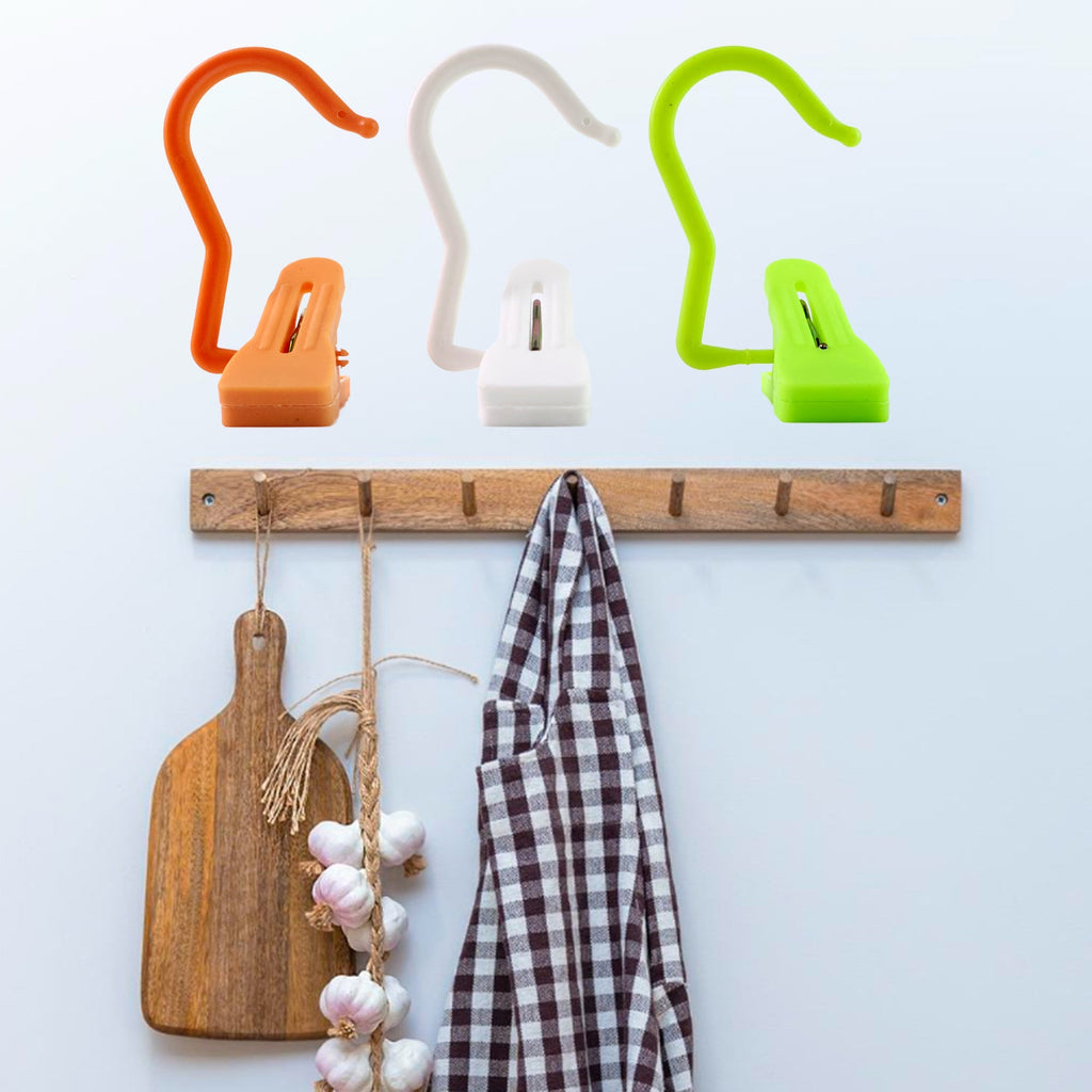 Multipurpose Hanging Hook Clip (1 Pc, Mix Color)