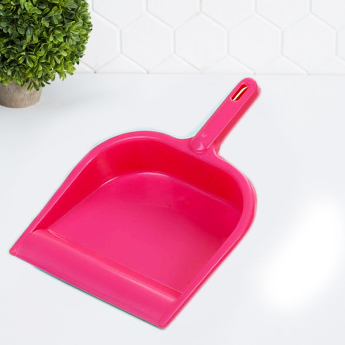 Durable Multi Surface Plastic Dustpan with Handle, Supdi