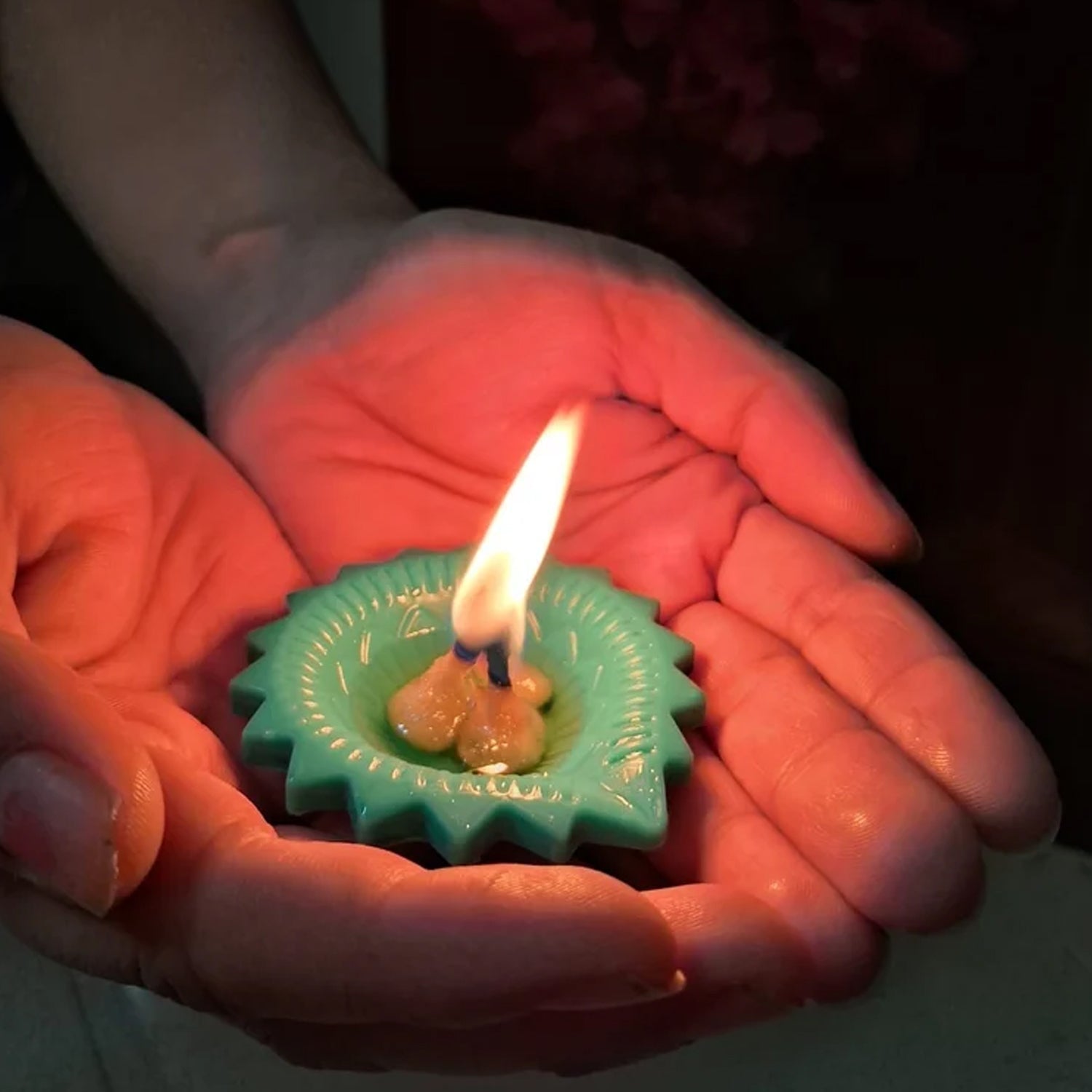 Silicone Diya for Diwali Attractive Design Colourful Diya Combo, Diwali (Mix Design /1 Pc)
