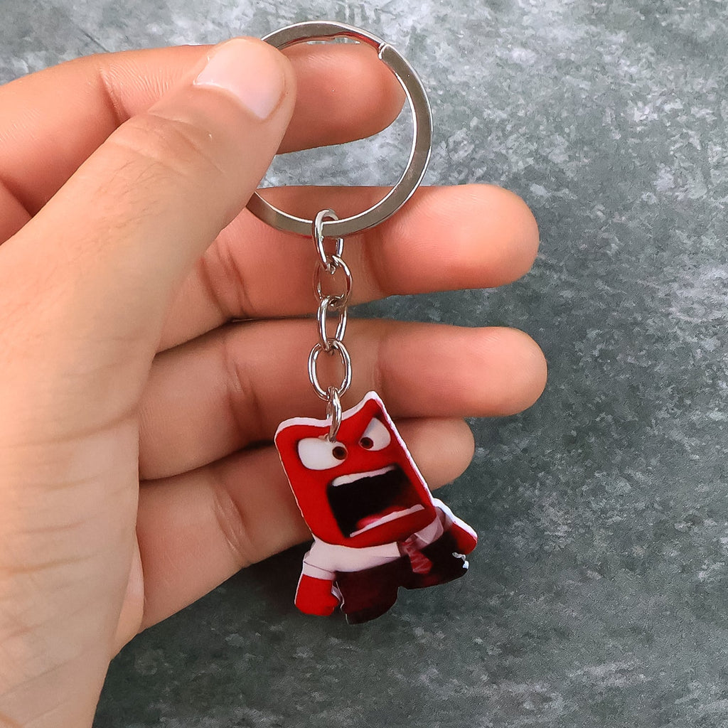 Animated Character Acrylic Keychain (1 Pc)