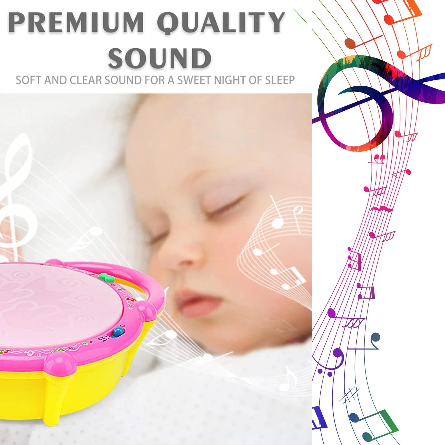Flash Drum Toy – Colorful Musical Drum with Light Effects, Best Gift for Kids