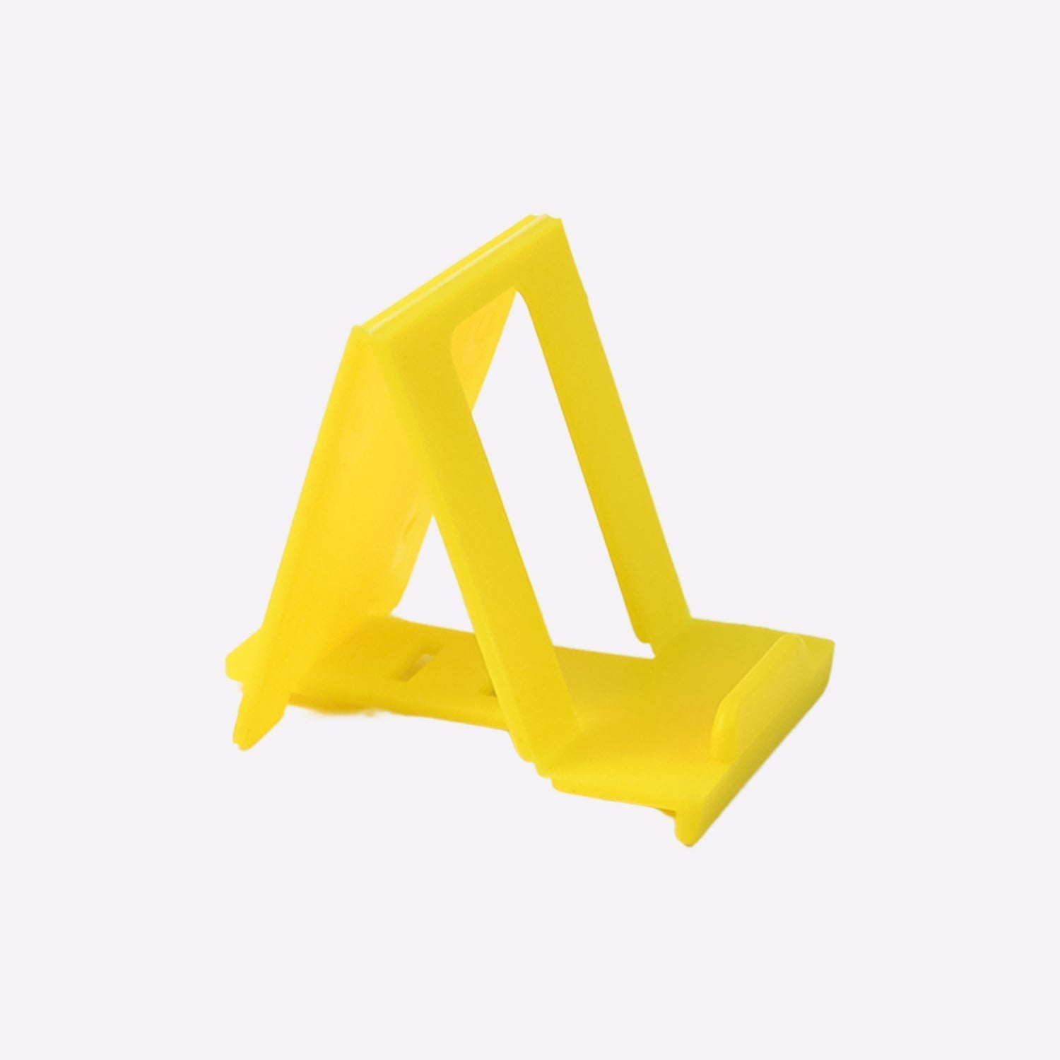 Customized / Personalized Adjustable Foldable Plastic Mobile Phone Stand (1 Pc / Mix Color)