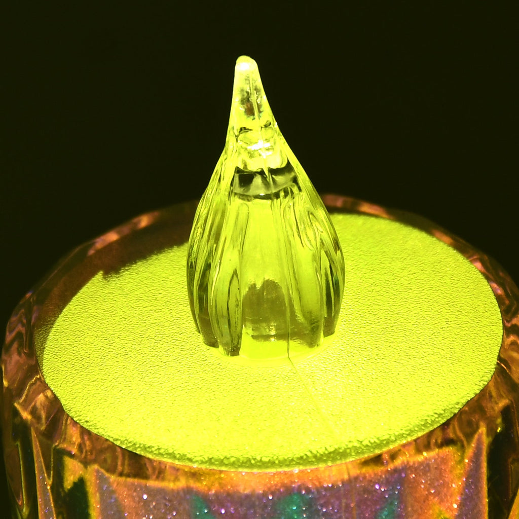 24 Pc Flameless and Smokeless Decorative Melting Candles LED Tea Light, Diwali