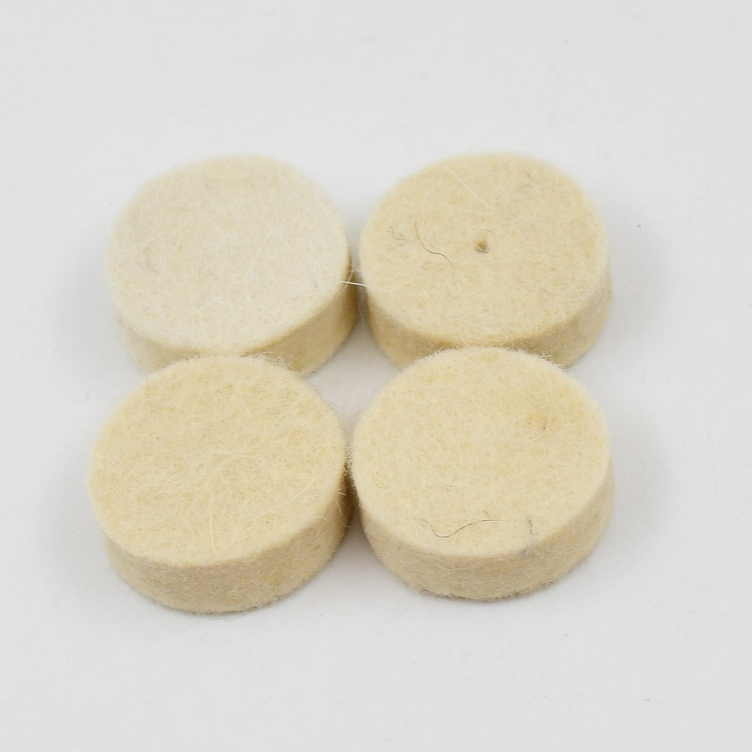 Rotary Tool Accessory Wool Felt Polishing Pad Felt (5 Pcs Set)