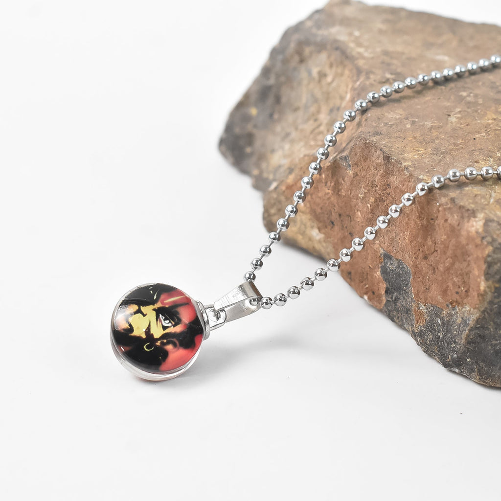 Hanuman And Om Front And Back Sided Pendent Chain