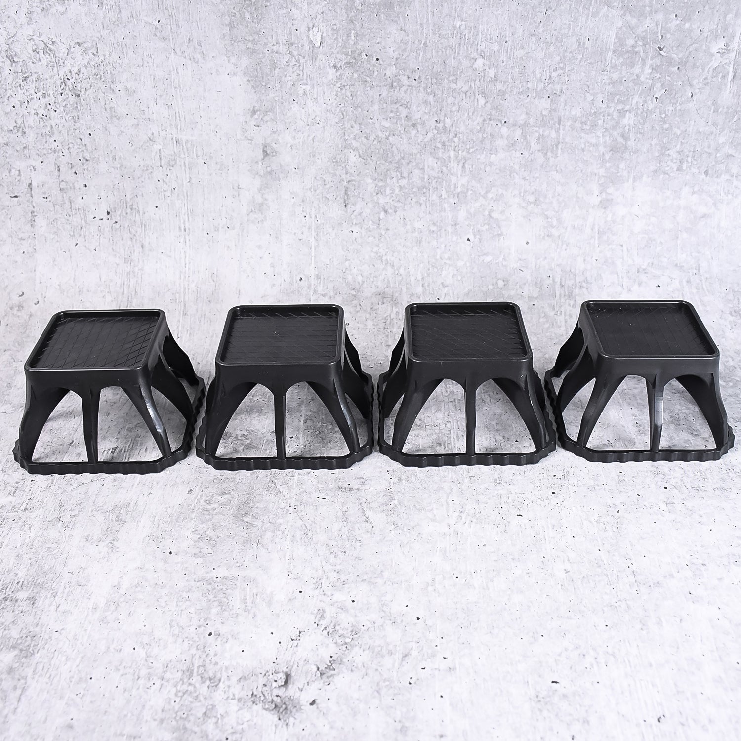 Multi-Purpose Plastic Washing Machine Stand (4 Pcs Set)