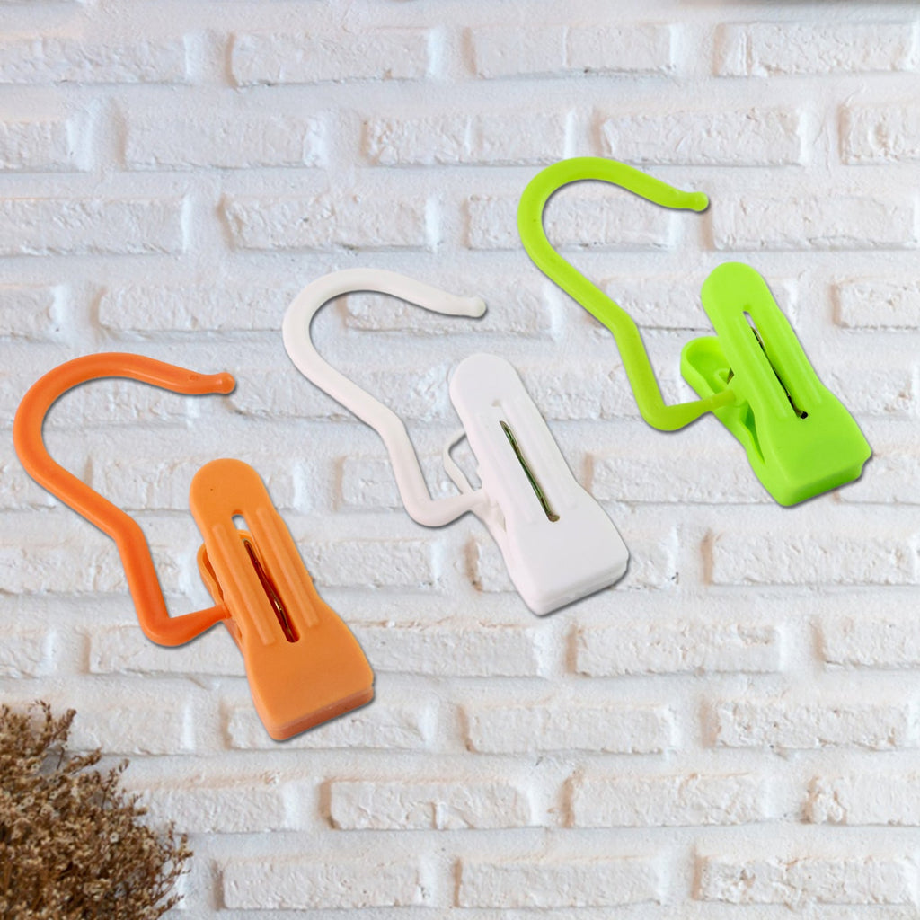 Multipurpose Hanging Hook Clip (1 Pc, Mix Color)