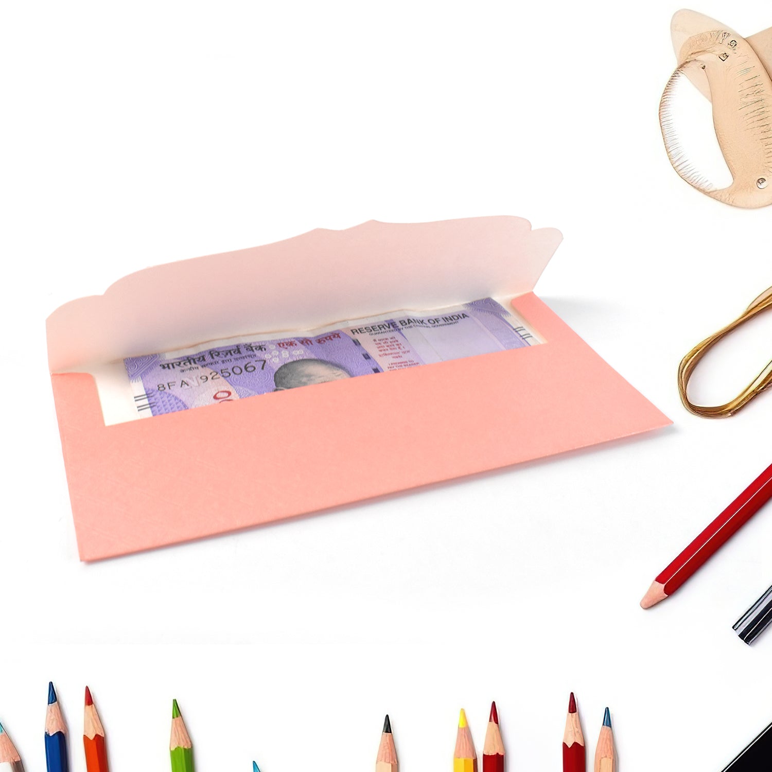Delights Shagun Money Gift Envelopes (10 pcs), Return Gift For Sister ,  Gift