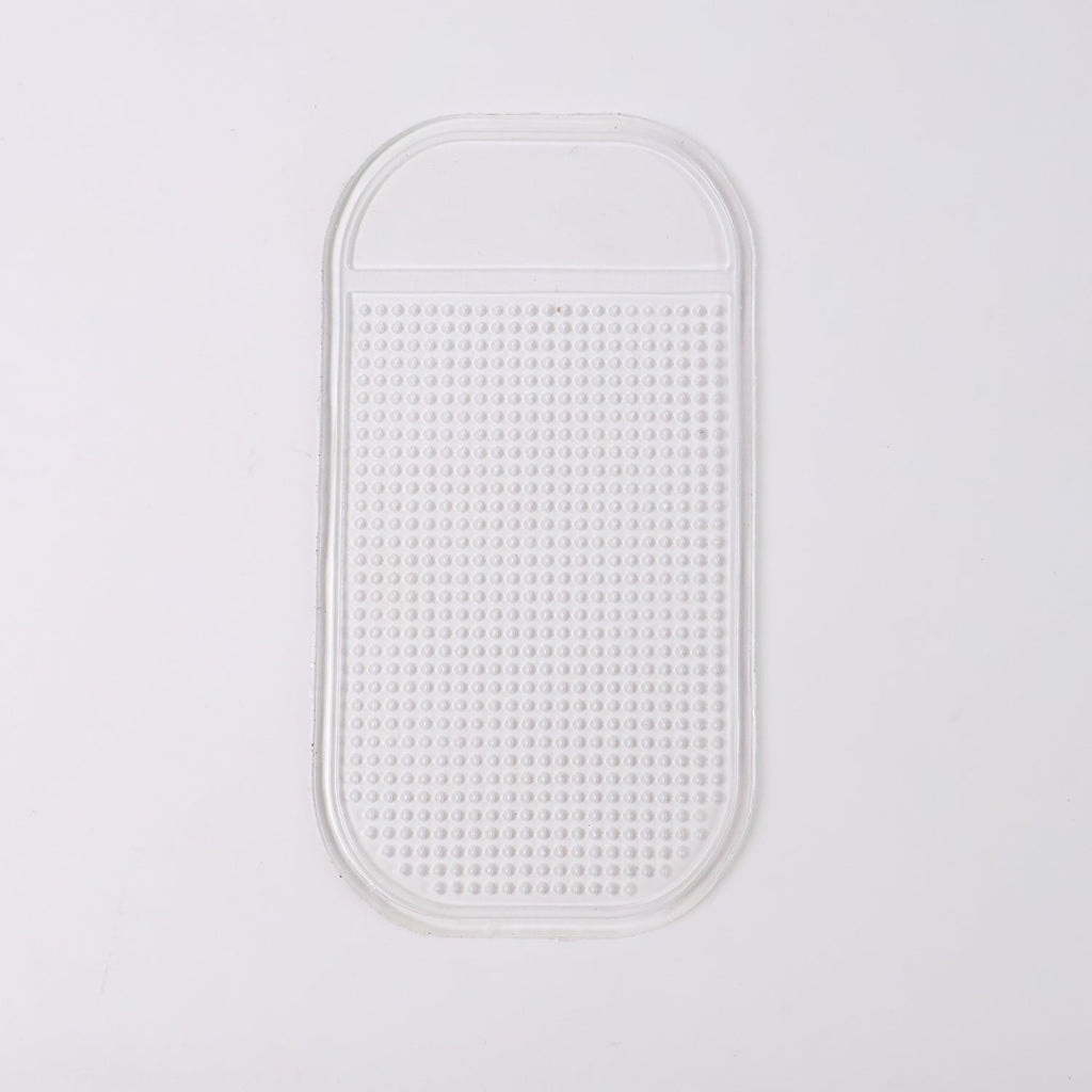 Medium Transparent Anti-Slip Car Dashboard Mat (1 Pc)