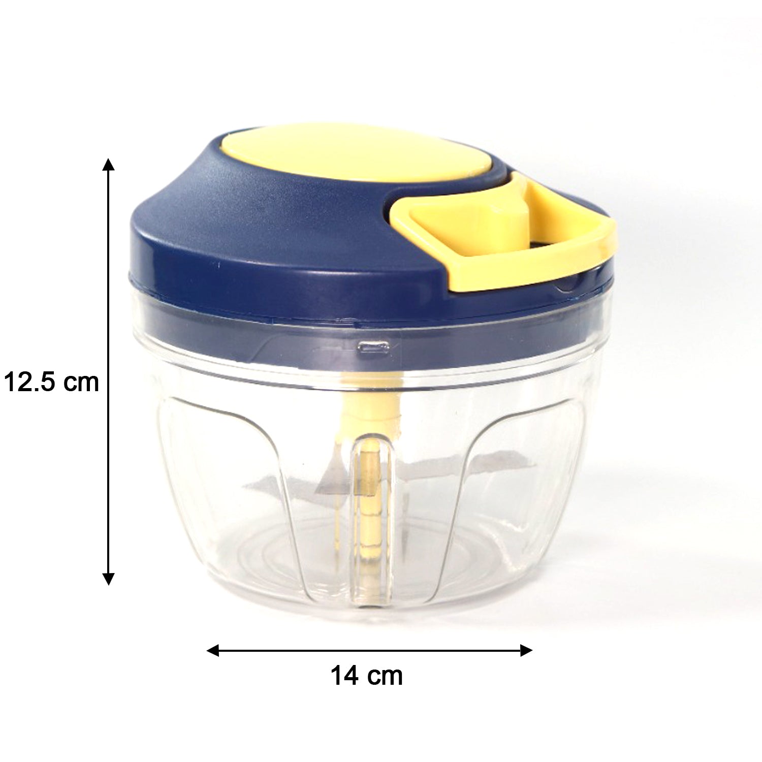 Chopper with Blades for Effortlessly Chopping Vegetables and Fruits for Your Kitchen (650ml)