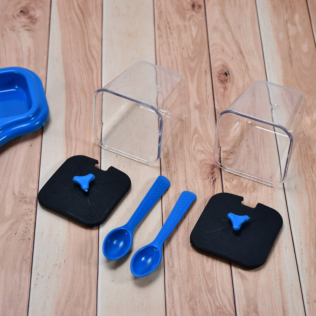 2-Piece Dining Stand with Pickle Jar, Spice Tray & Spoons