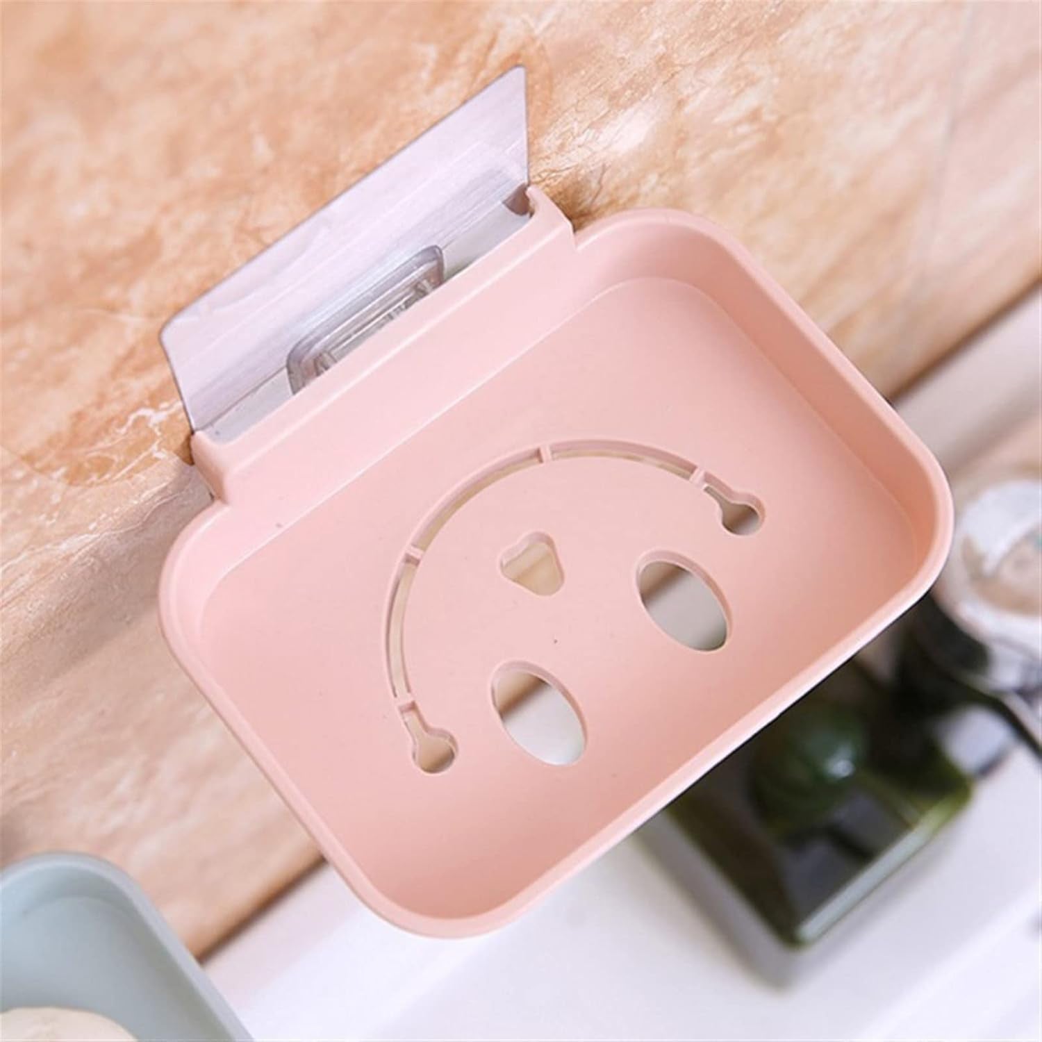 Self Adhesive Wall Mounted Soap Dish Holder (1 Pc)