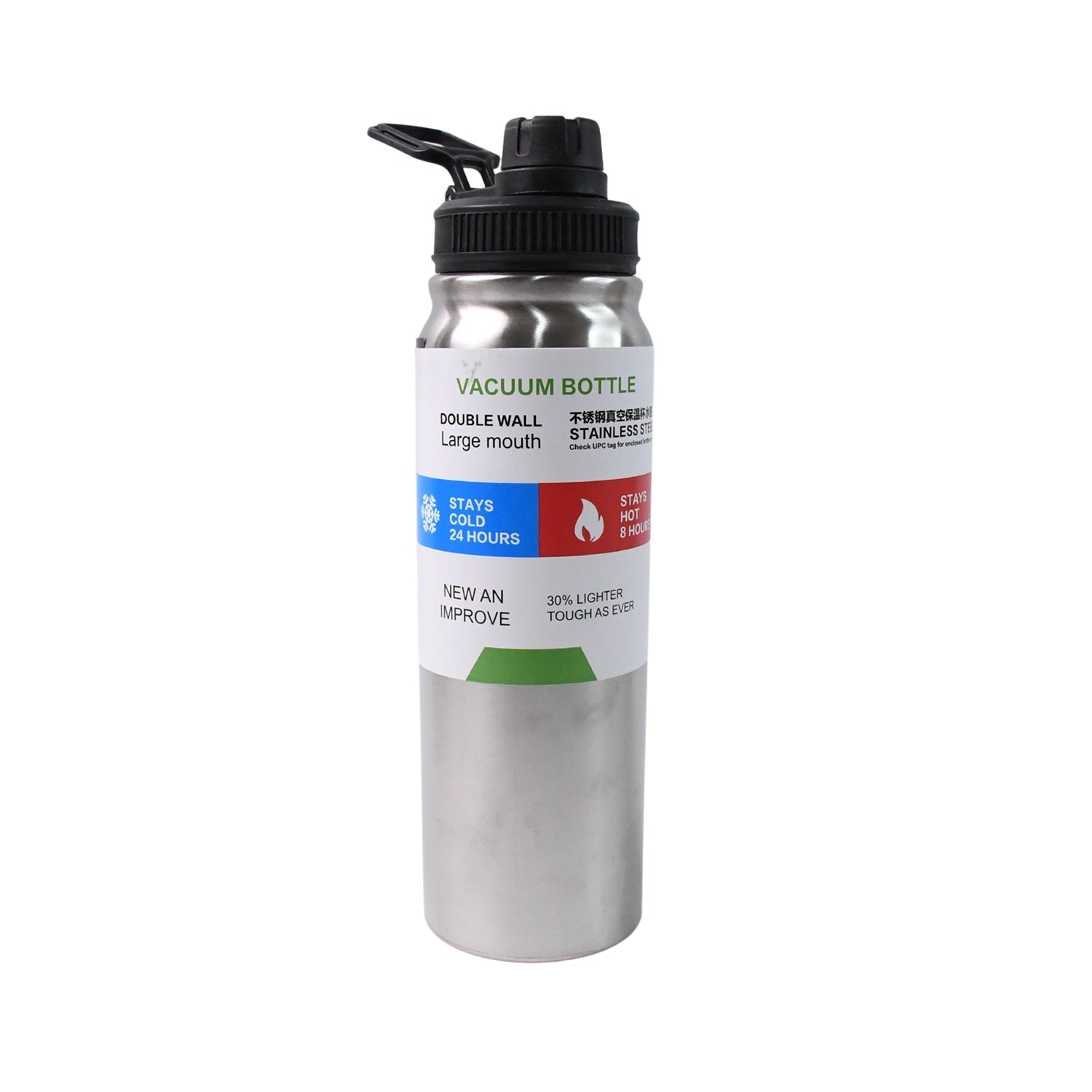 Customize Stainless Steel Double Wall Vacuum-Insulated Drink Water Bottle (800 ML)