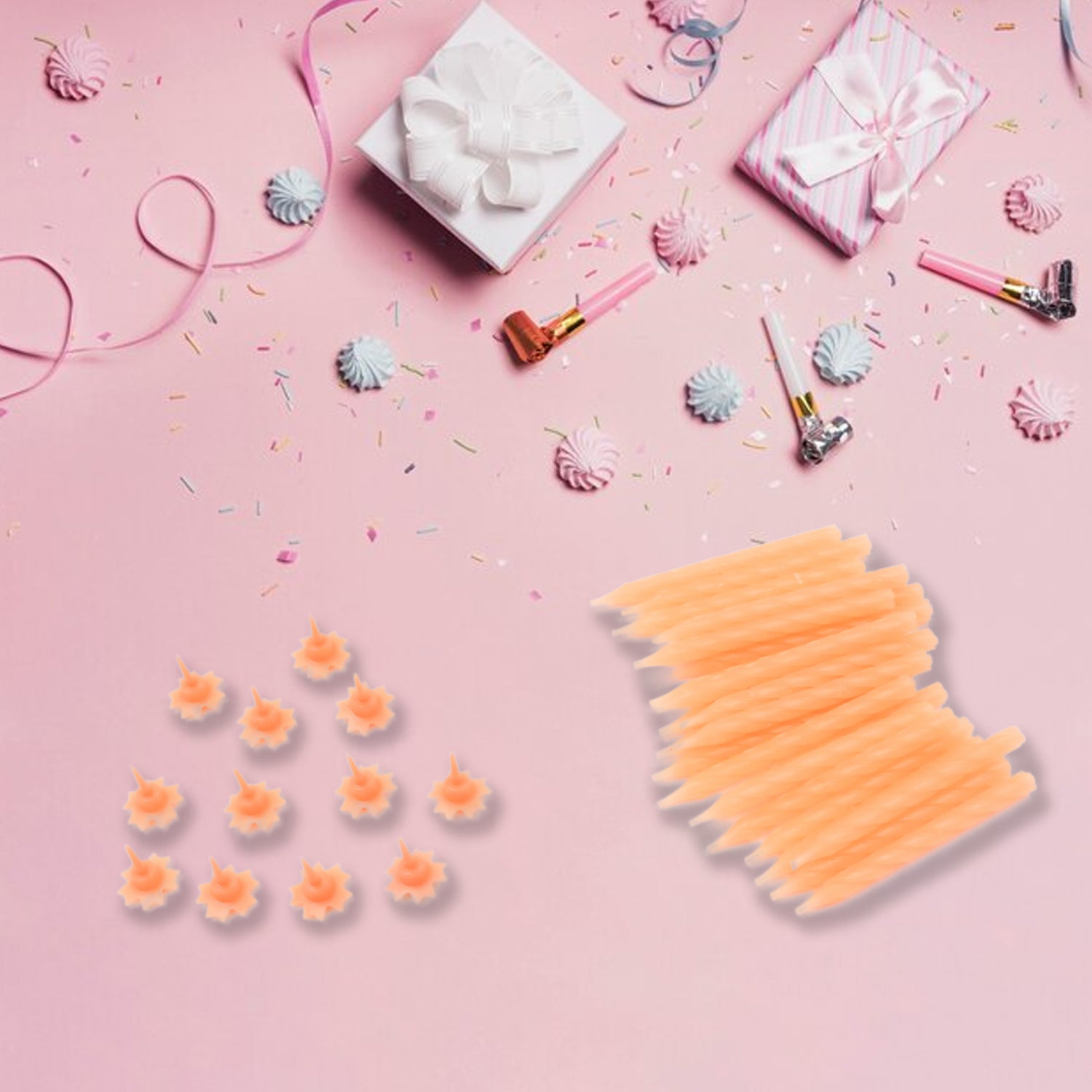 Birthday Party Candles, Diwali (Pack of 24 pcs)