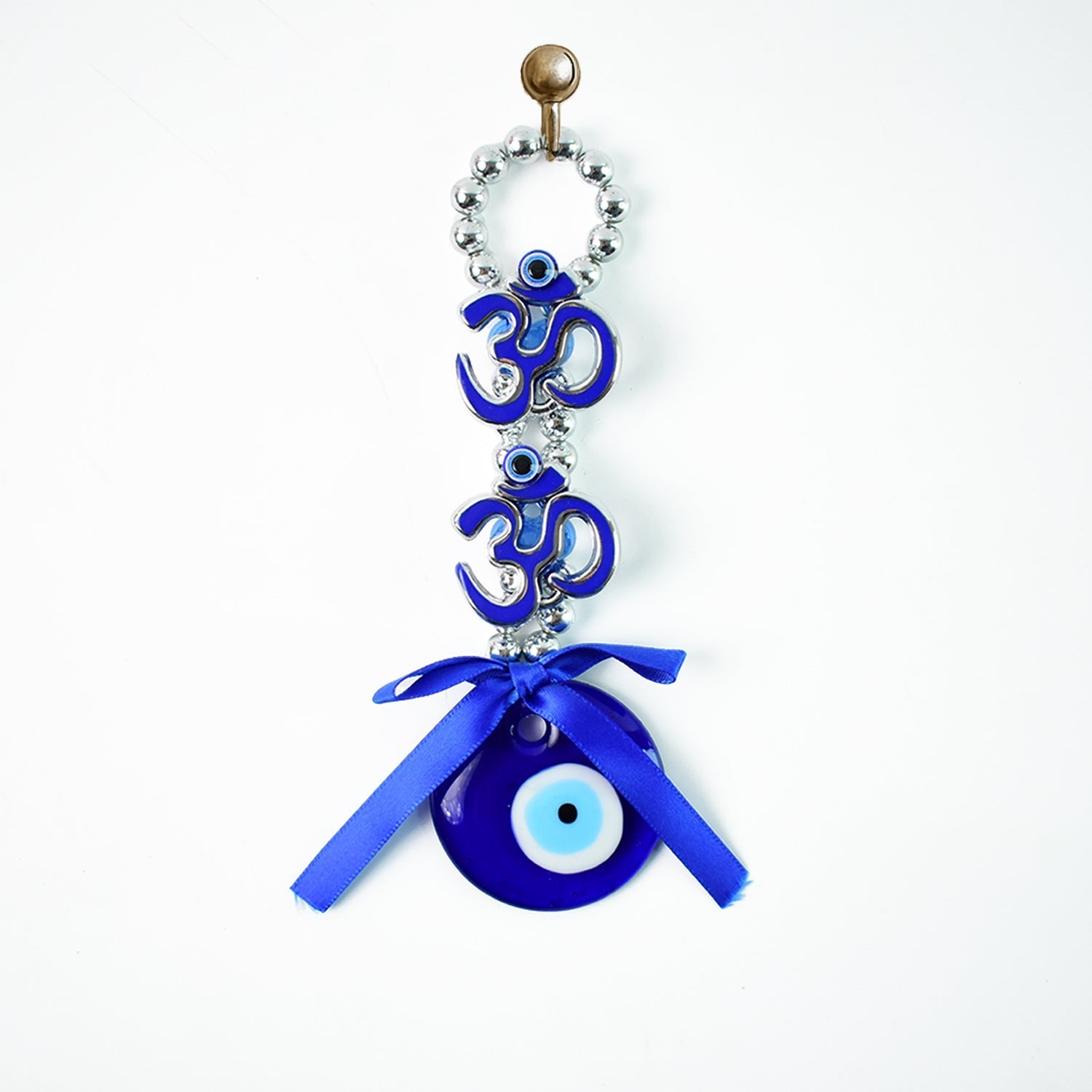 Decorative Double OM Symbol Evil Eye Hanging (1 Pc)