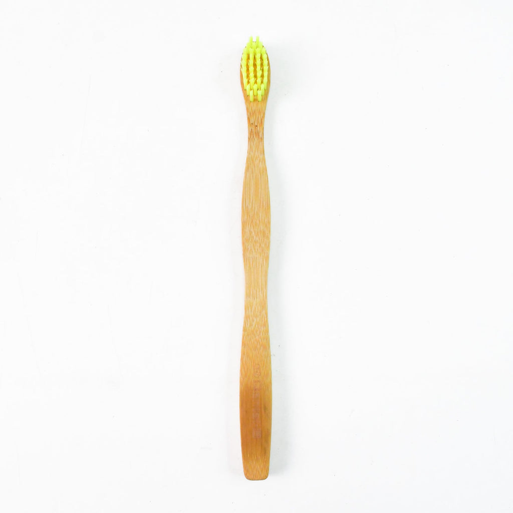 Eco-Friendly Natural Bamboo Toothbrush with Medium Bristles (1 Pc)