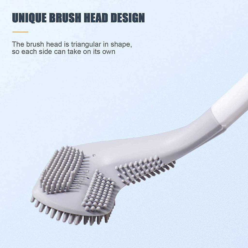 Golf Toilet Cleaner Brush  & Magic Sticker Holder