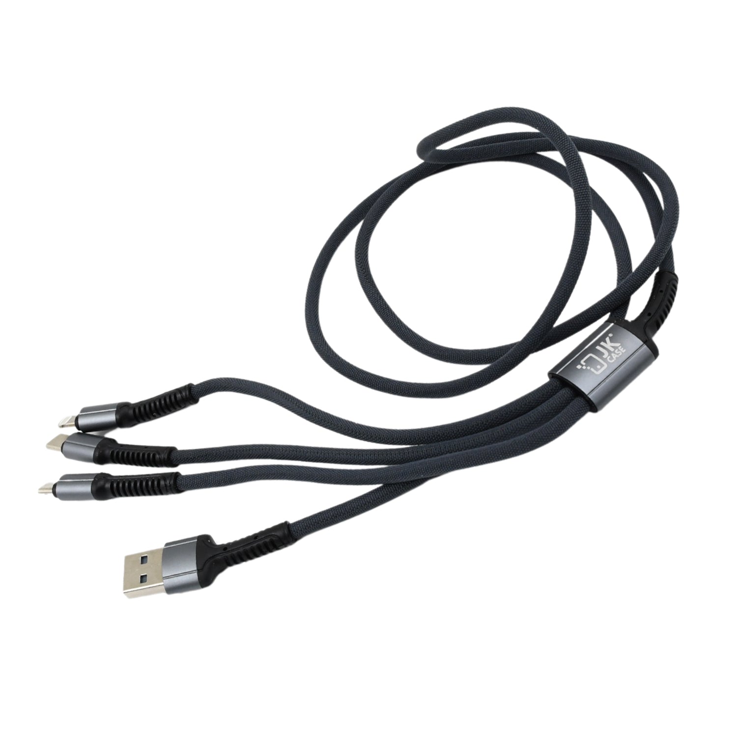 JK 3 in 1 Multi Super Fast Charging Cable (1 Pc / 1200 MM)