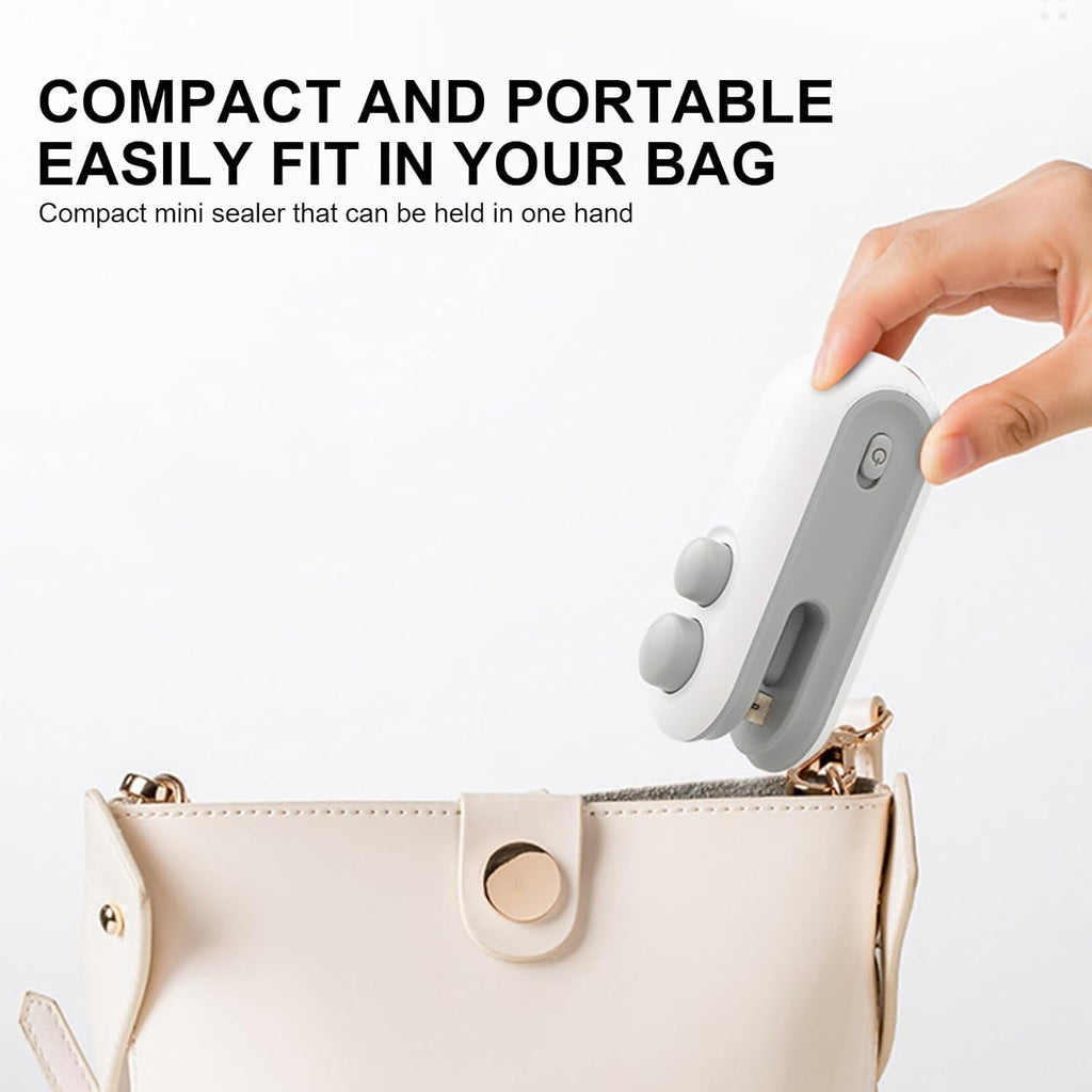 Customize Mini Bag Sealer, 2 in 1 Seal & Cutter Heat Sealers