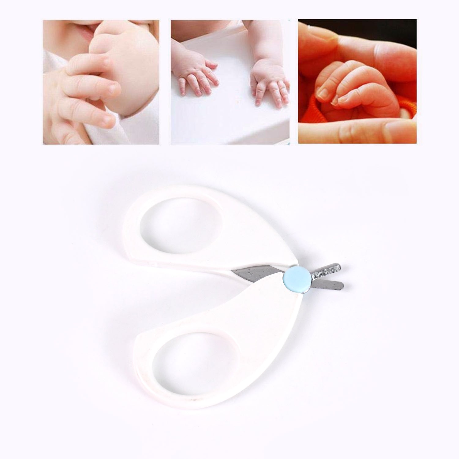 Baby Safety Nail Cutter Scissors for Safe Nail Clipping (1 Pc)