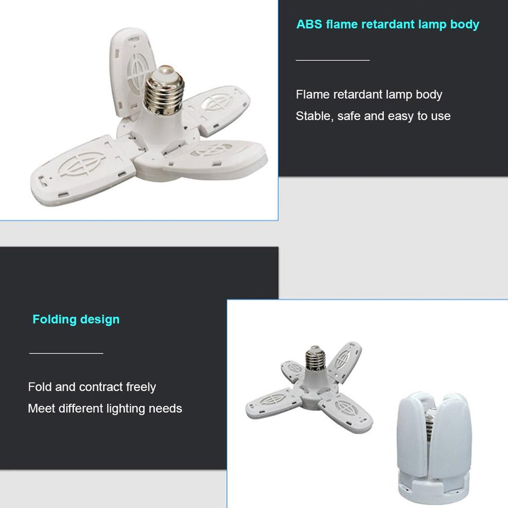 Foldable LED Fan Blade Bulb 28V (1 Pc)