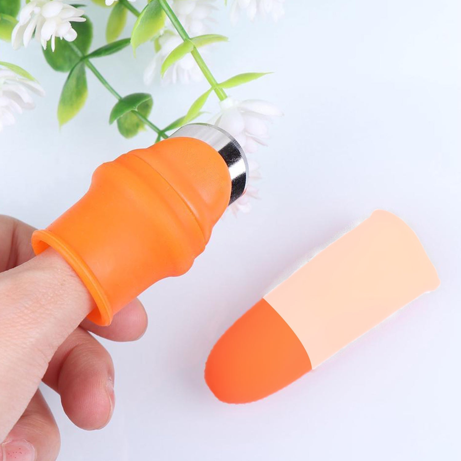 5-Piece Vegetable Thumb Cutter Set with Sharp Blades