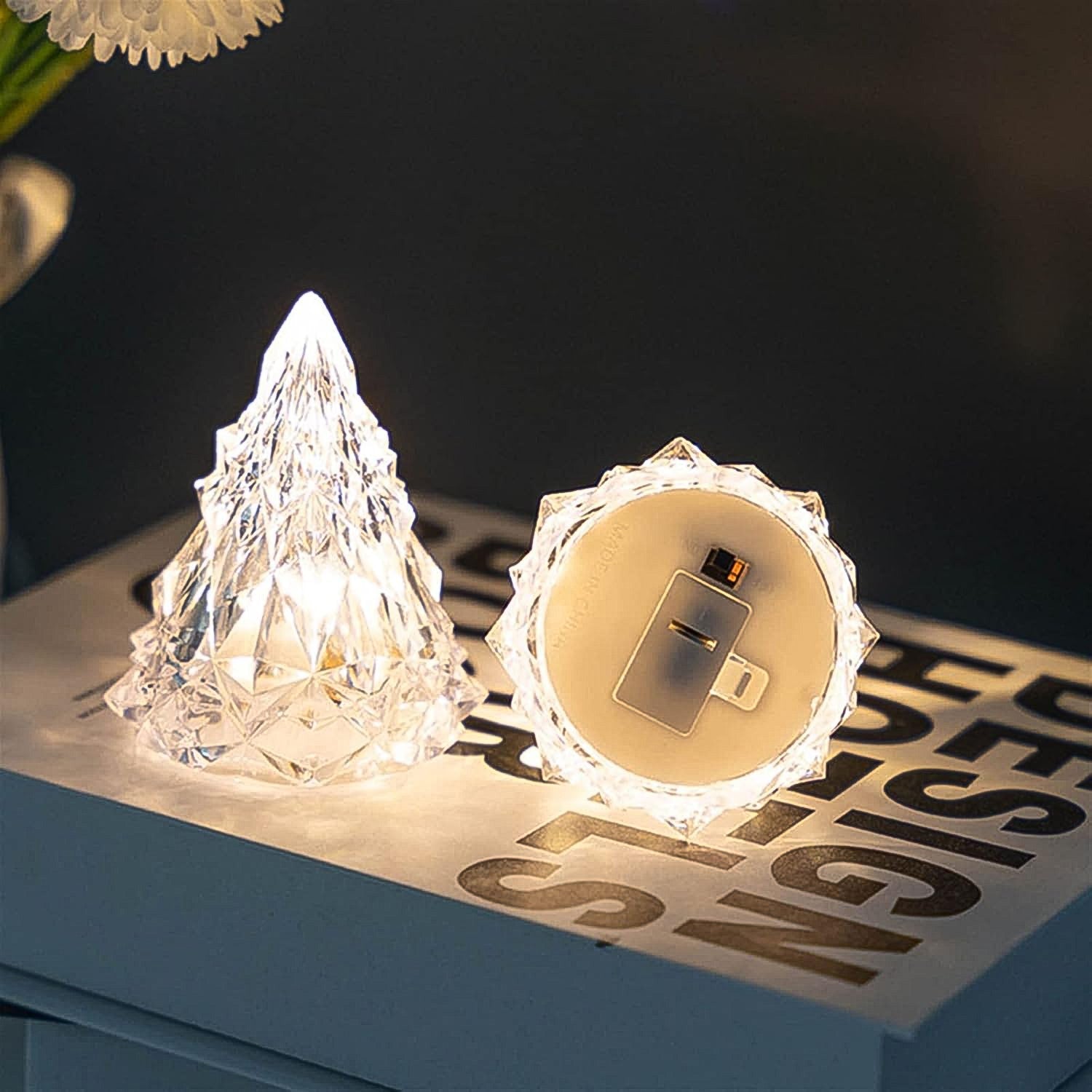 Iceberg / Pyramid Candlelight Tea Light, Diwali (1 Pc)