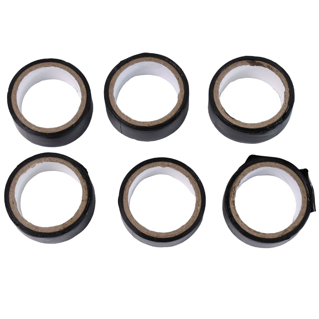 General Electrical Tape, All purpose PVC electrical tape (6 Pcs Set)