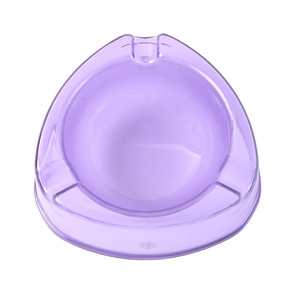 Oblivion Transparent Pueple Plastic Ashtray (1 Pc)