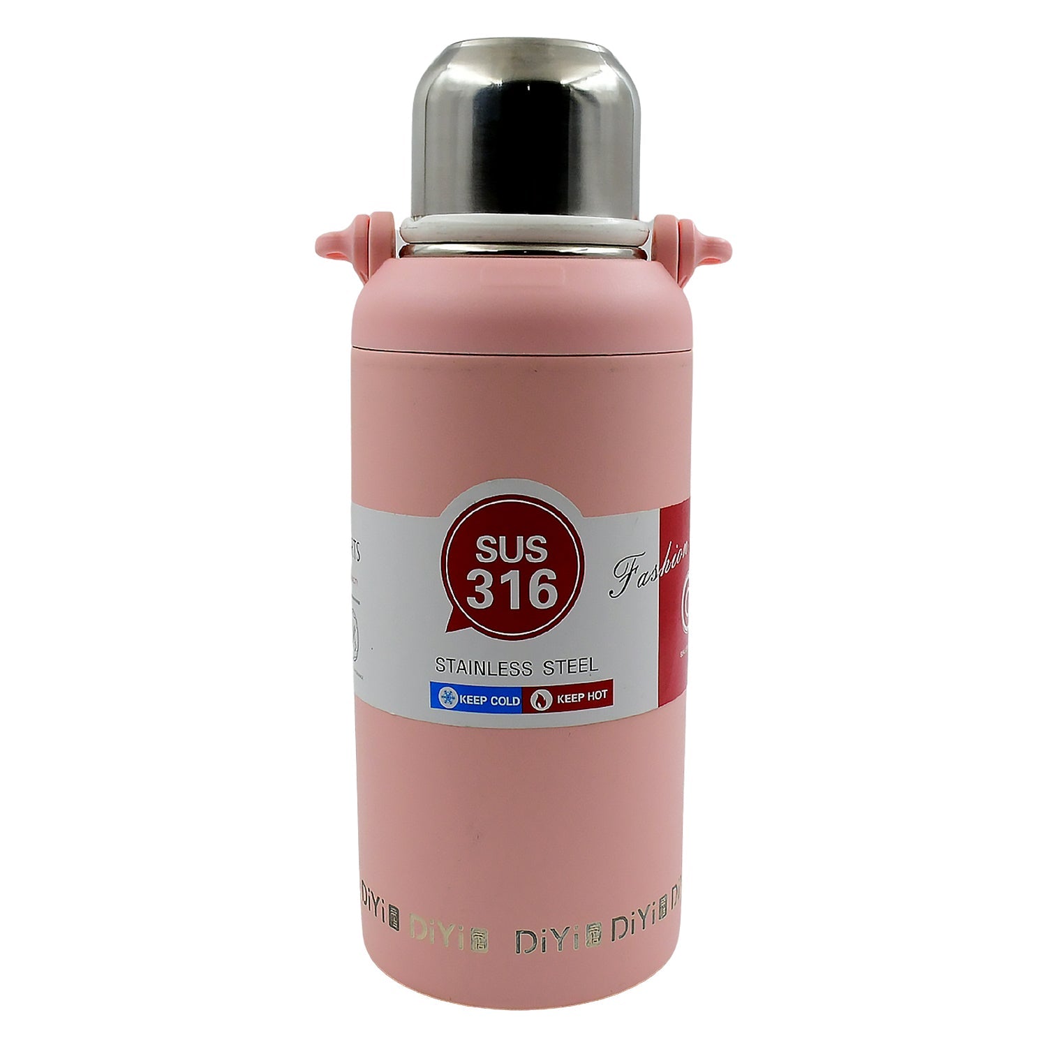 Stainless Steel 316 Stainless Steel, Vacuum Insulated Cup / Bottle, Portable Travel Kettle / Water Bottle with Handle, Outdoor Large Capacity Sports Kettle Cups / Bottle (1300 ML)