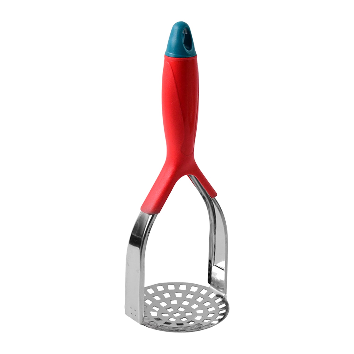 Supermom Kitchen Food Masher | Heavy Duty Masher for Fruits, Veggies & Potatoes | Soft Grip Handle (1 Pc)