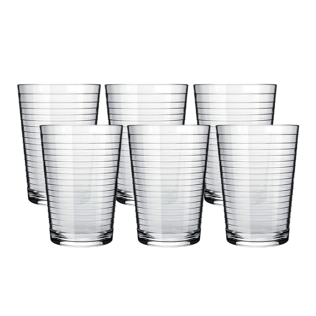 Apex Pyramid Ringo Plastic Glass – 300ml Approx | Durable, Crystal-Clear Tumbler