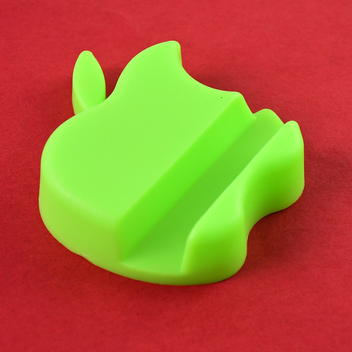 Apple-Shaped Plastic Mobile Phone Holder (3 Pc & mix color)