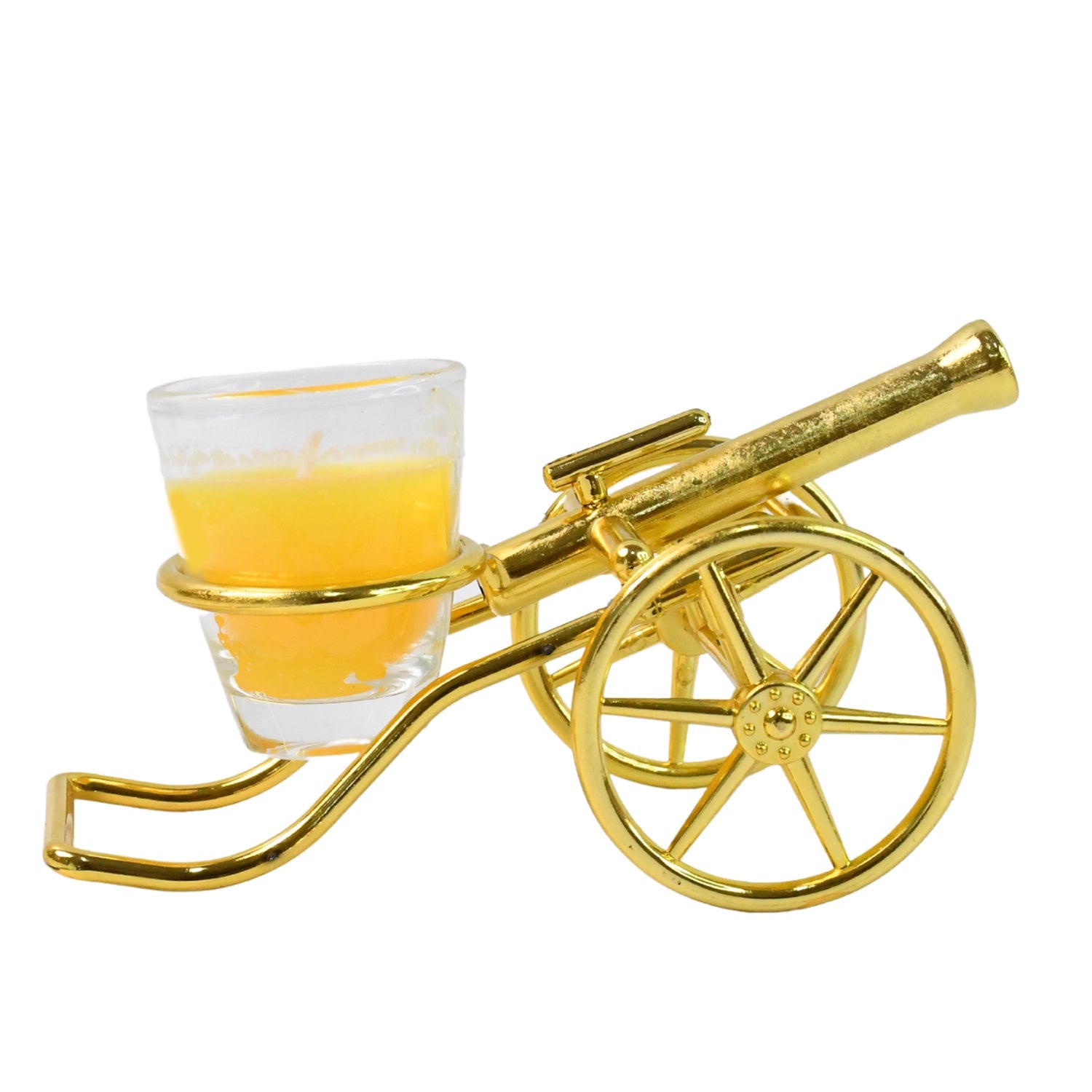 Top Cannon Tealight Holder / Candle Holder, Diwali (1 Pc)