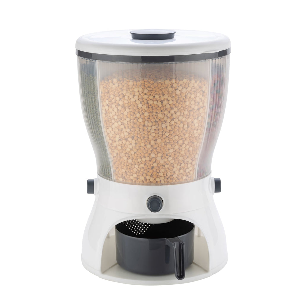 4-in-1 10L Rice & Grain Storage Dispenser